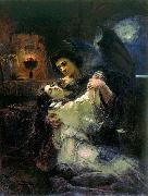 Konstantin Makovsky Tamara and Demon painting